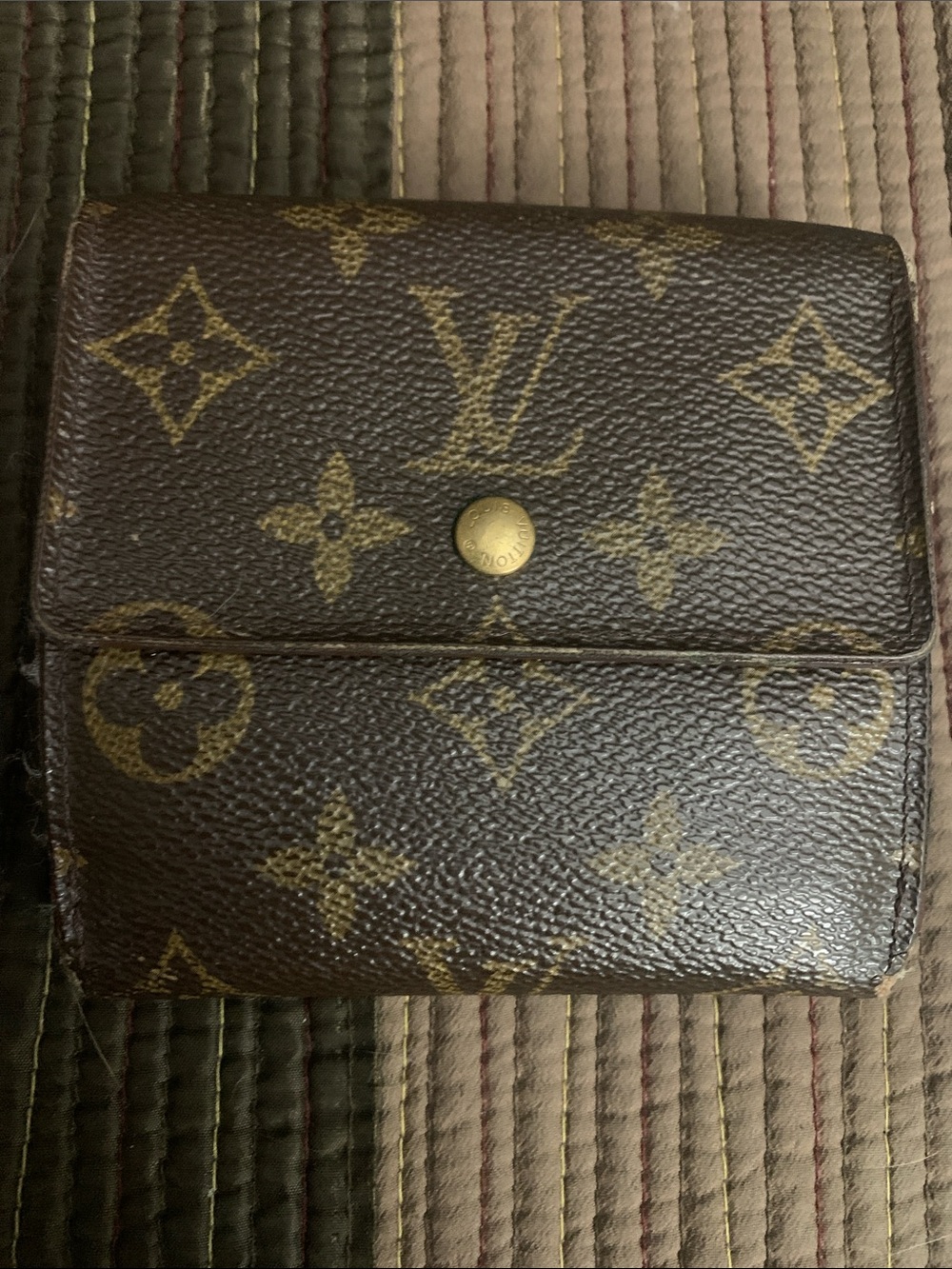 Louis Vuitton Monogram Brown & Gold Card Holder - Picture 2 of 6